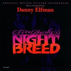 Nightbreed Soundtrack (Danny Elfman) - CD cover